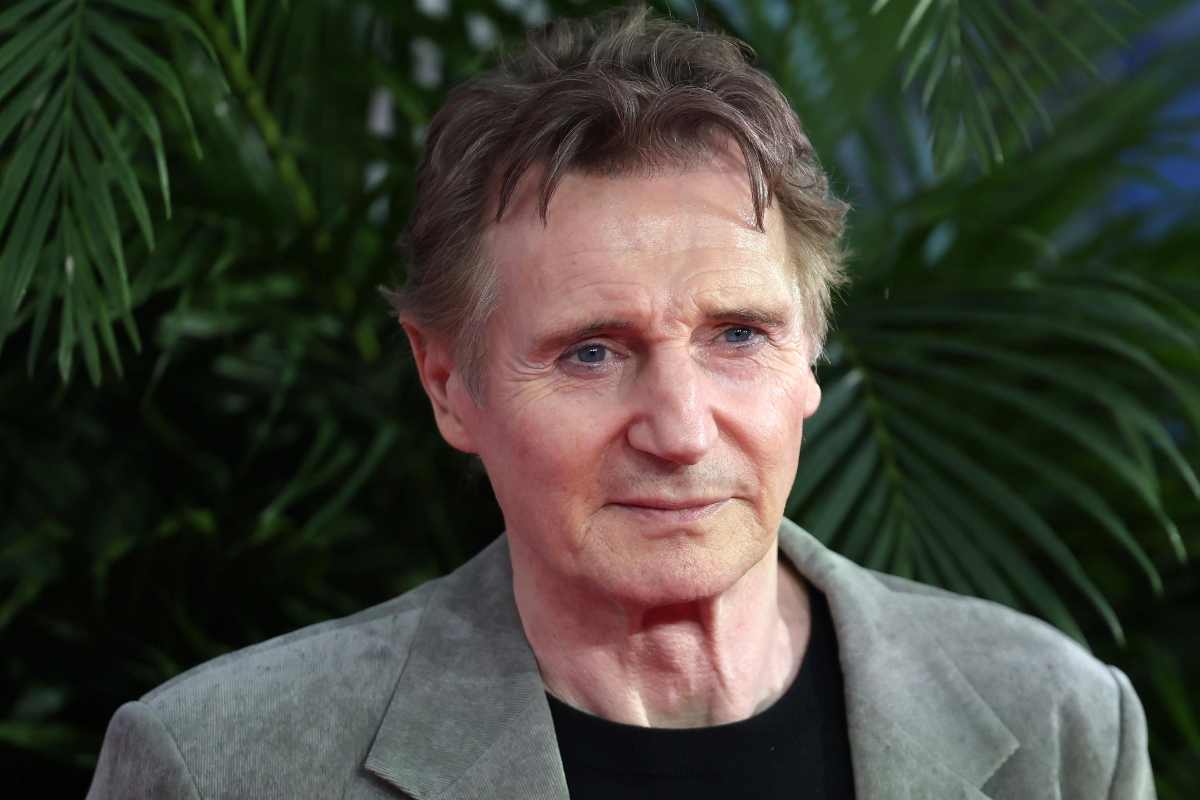 Primo piano di Liam Neeson
