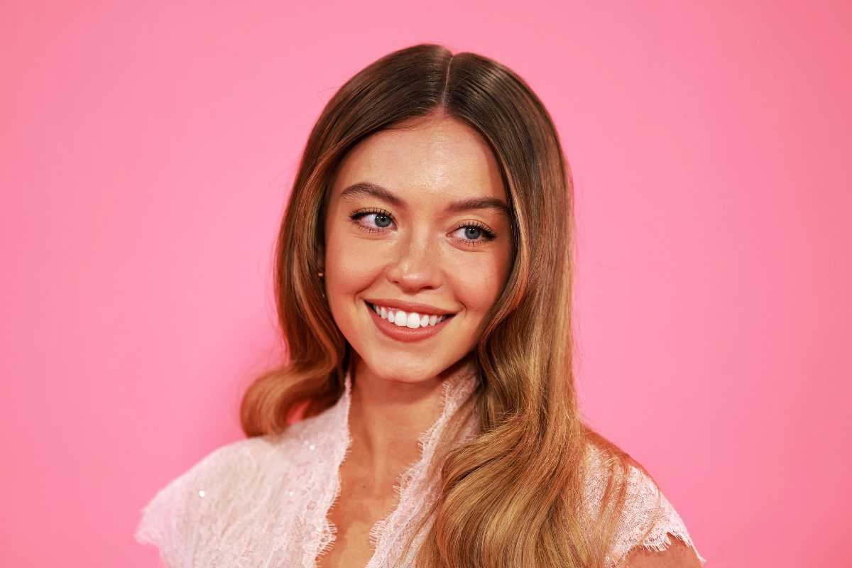 Primo piano di Sydney Sweeney