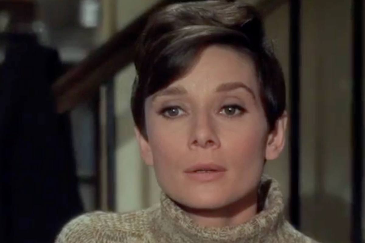 Audrey Hepburn primo piano