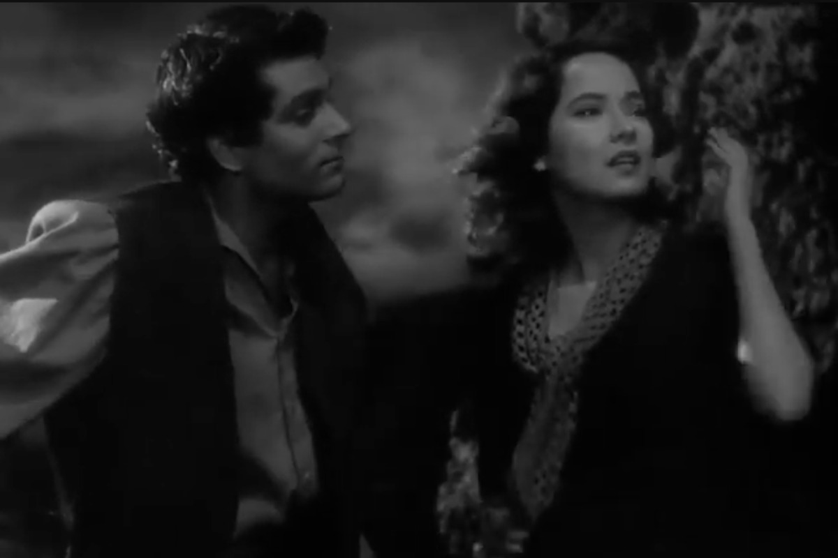 Laurence Olivier e Merle Ober in Cime Tempestose del 1939
