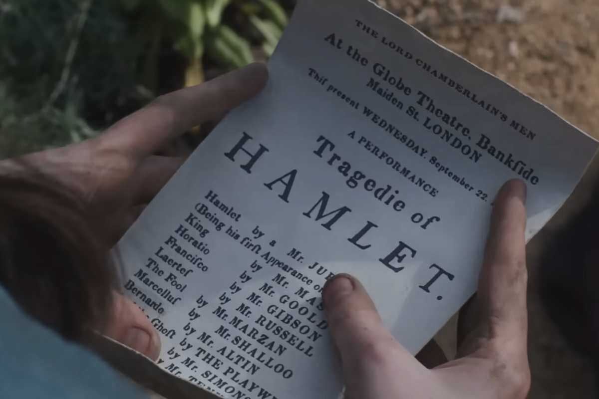 La locandina delll'opera Hamnet