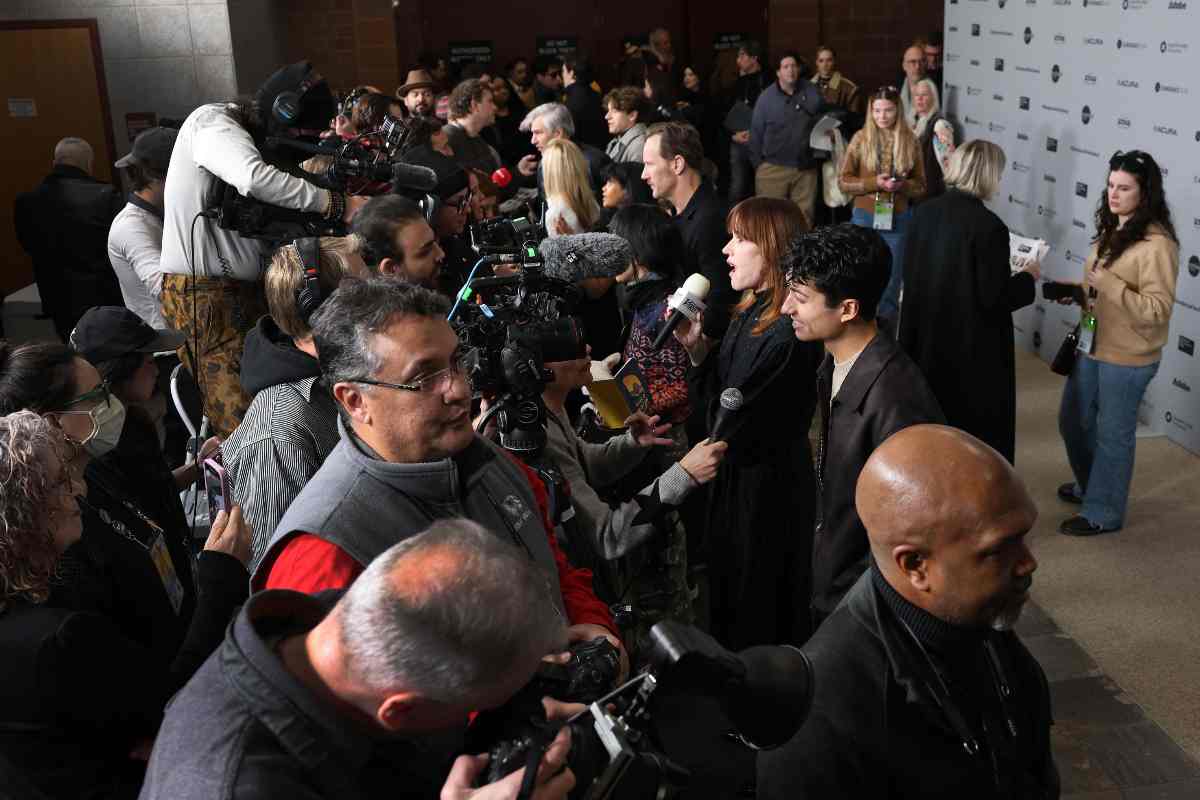 Folla di giornalisti e curiosi al Sundance Festival 2026