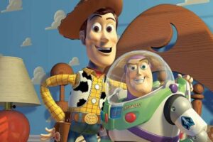 Woody e Buzz in Toy Story