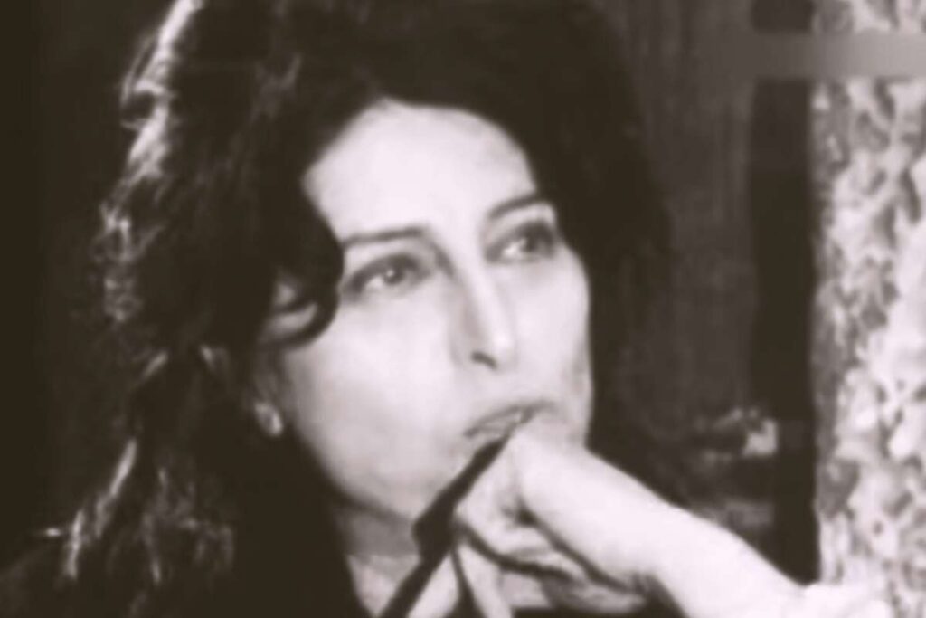 Primo piano di Anna Magnani
