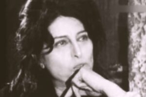 Primo piano di Anna Magnani