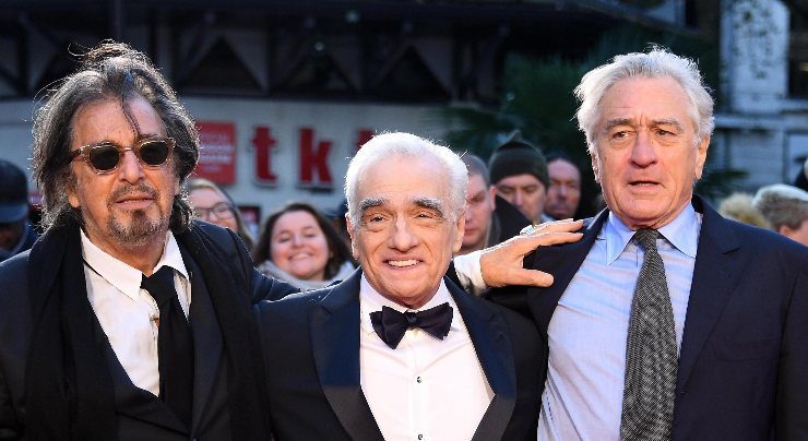 Al Pacino, Martin Scorsese e Robert De Niro