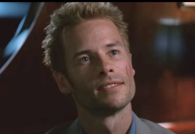 Guy Pearce in una scena di Memento