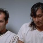Jack Nicholson e Will Sampson sul set di Qualcuno volo' sul nido del cuculo