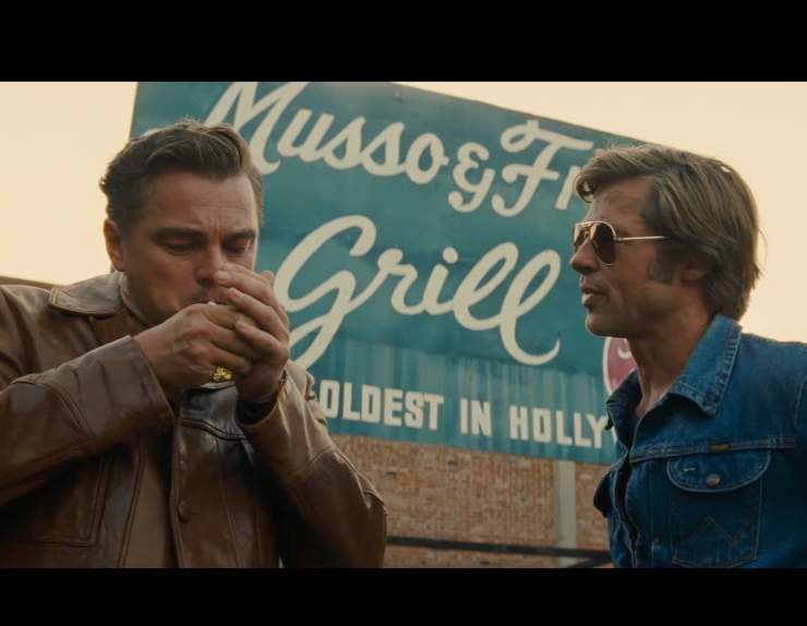 Leonardo DiCaprio e Brad Pitt