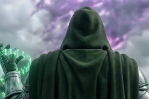 Dr Destino di spalle