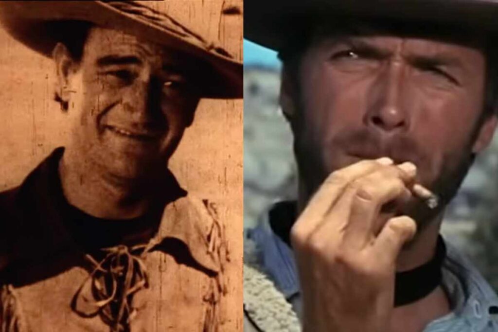 John Wayne Clint Eastwood
