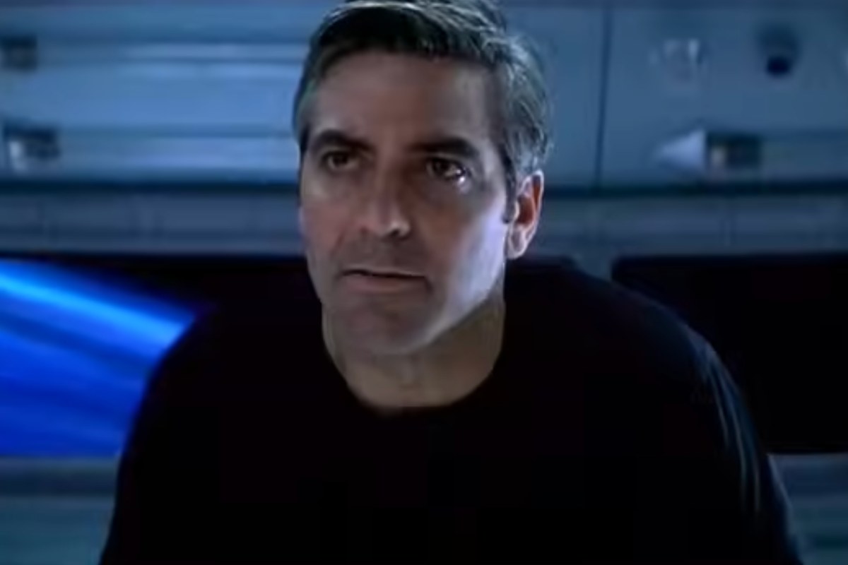 George Clooney in una scena di Solaris