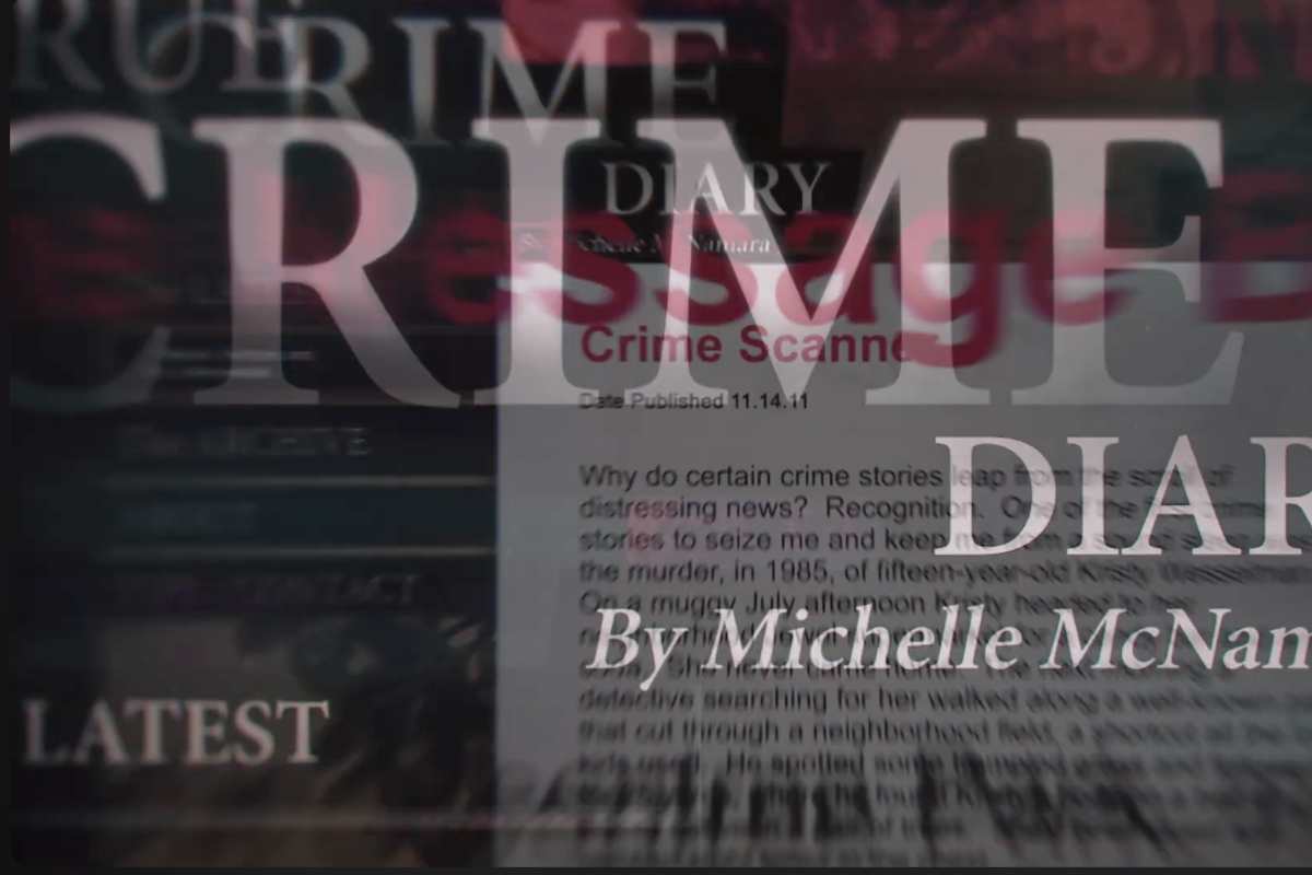 Scritta CRIME su articoli di giornale