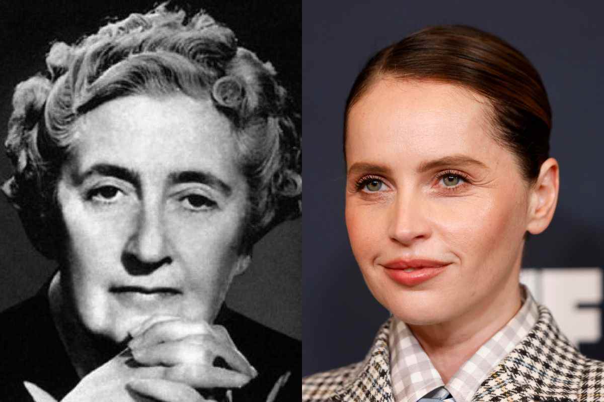 Agatha Christie e Felicity Jones