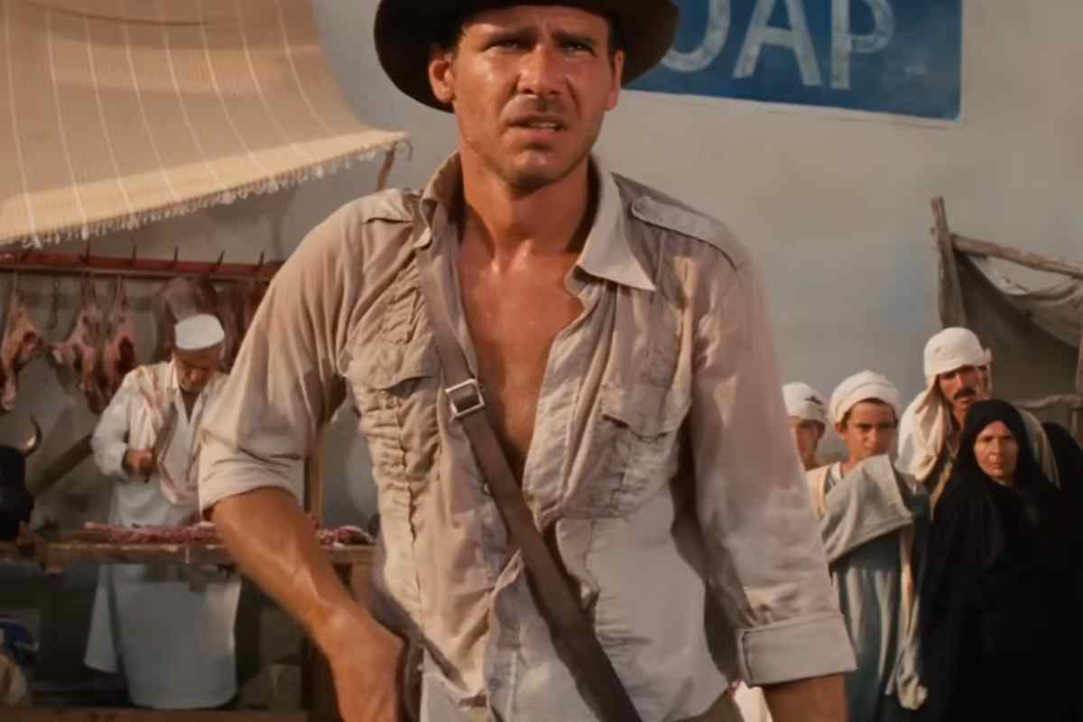 Harrison Ford nei panni di Indiana Jones