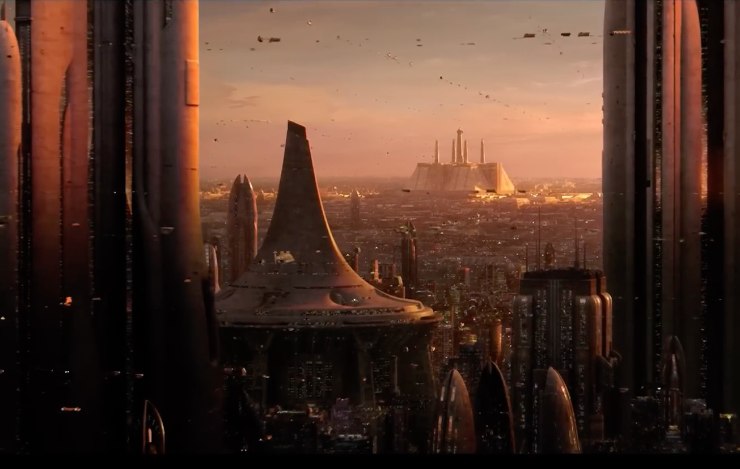 Un'immagine del film Star Wars La Vendetta dei Sith