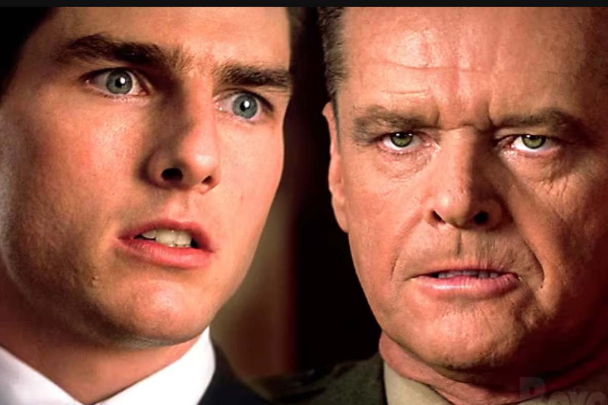 Primo piano di Tom Cruise e Jack Nicholson