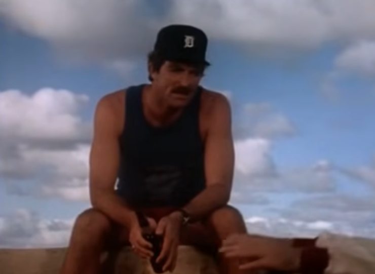 Tom Selleck in Magnum PI