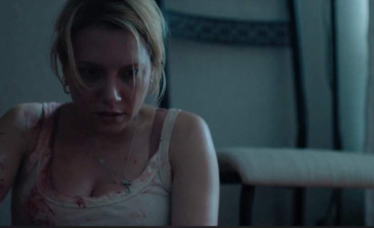 Lorena Comperato in una scena del film Elize