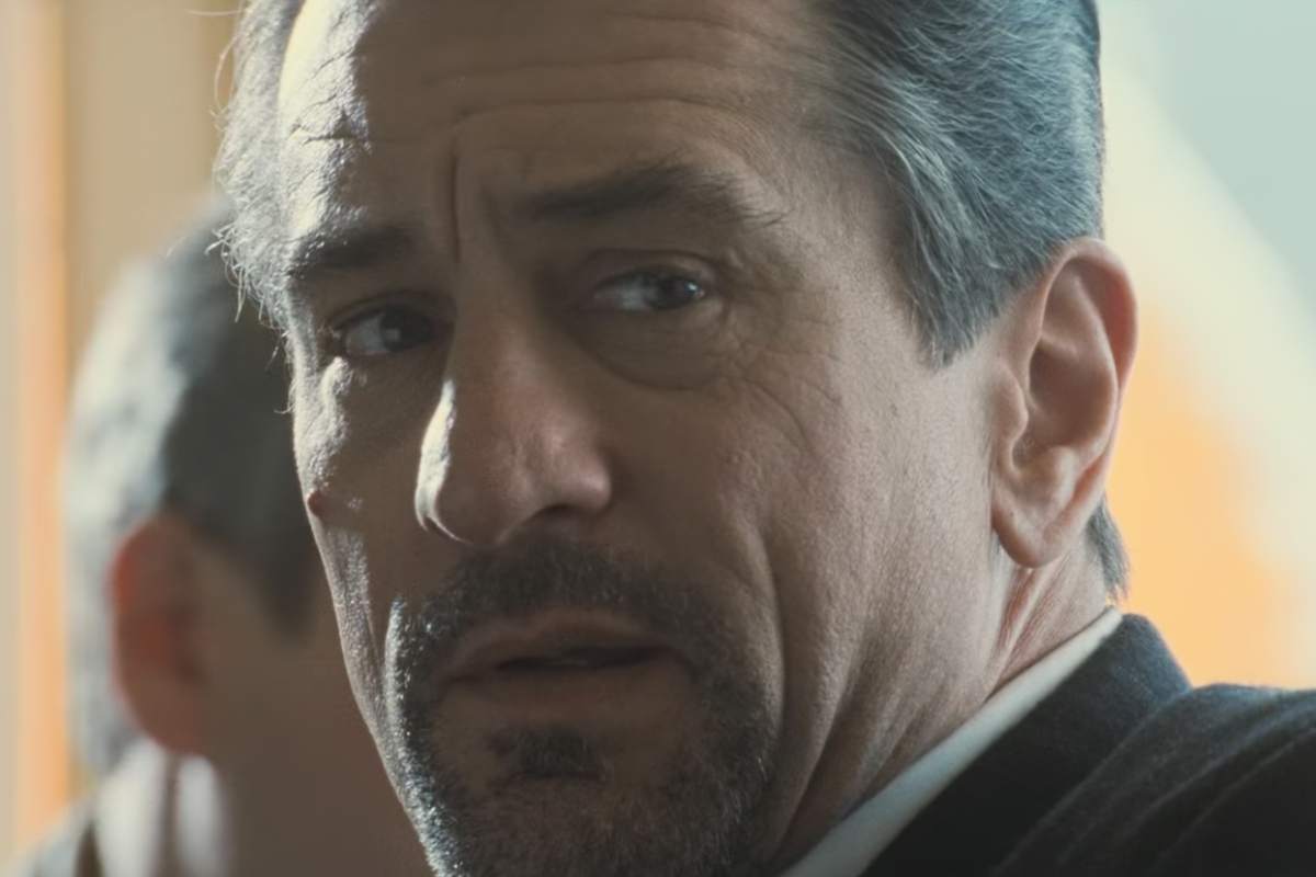 Primo piano di Robert De Niro