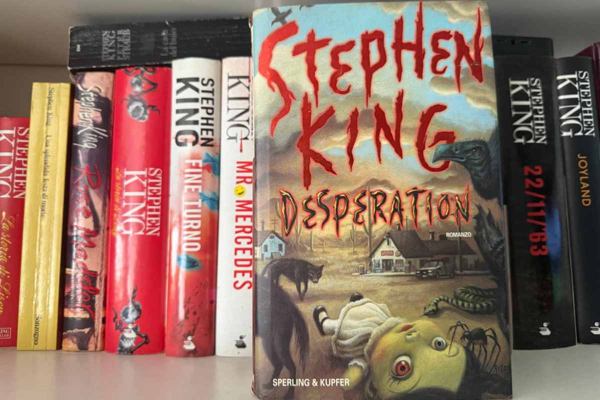 Libri di Stephen King in primo piano Desperation